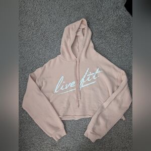 Live Fit Hoodie Cropped
